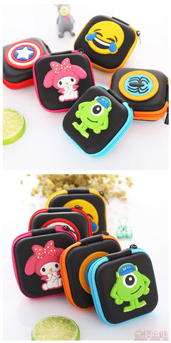 【創智廠家直銷卡通軟膠耳機包女手拿零錢包拉鏈包可愛硬幣鑰匙收納包HH-011】蒼南縣創智工藝品廠 - 產品庫